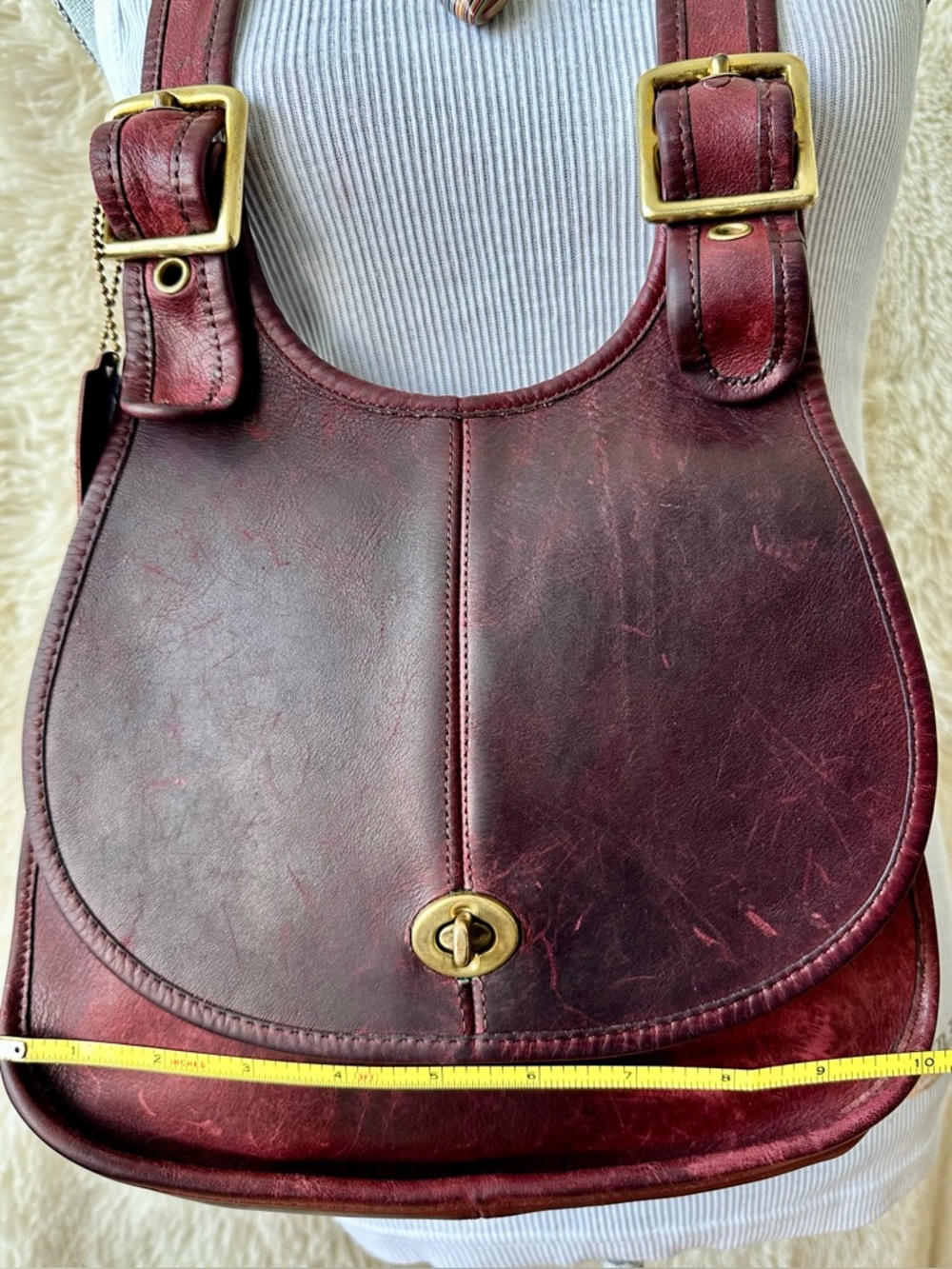 COACH Vintage Crescent Bag 9235 - Picture 14 of 17